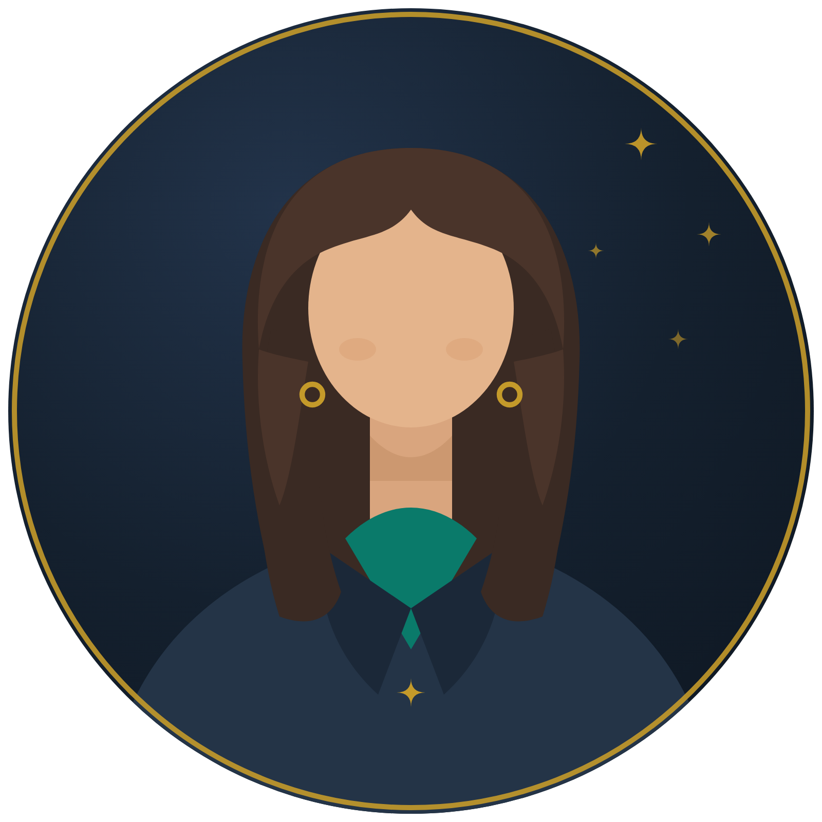 Illustrated portrait of Maria Osborne, Senior HR Professional and author of Australia Ready